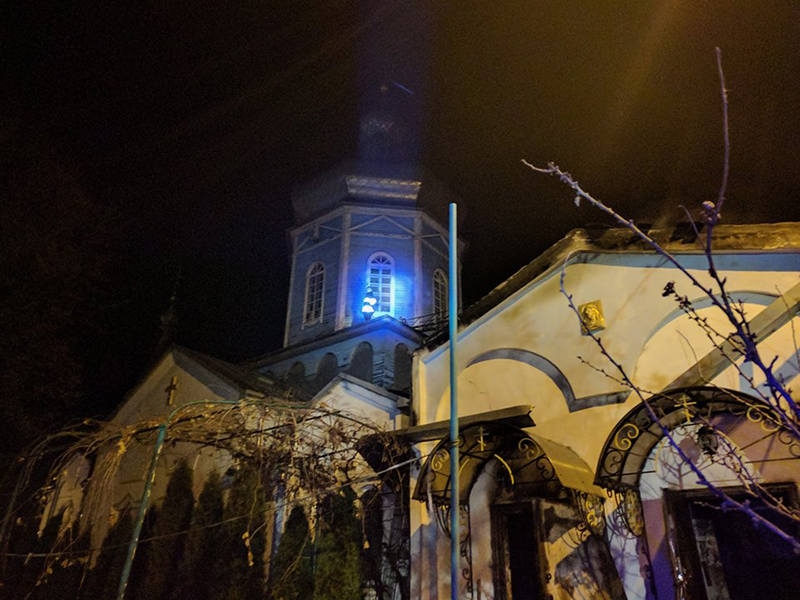 Причини та наслідки пожежі в Гостомельській церкві 