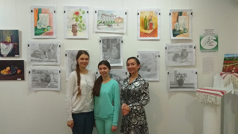 Мистецька столиця – місто Ірпінь Художня виставка «Кольорове коло 2018»