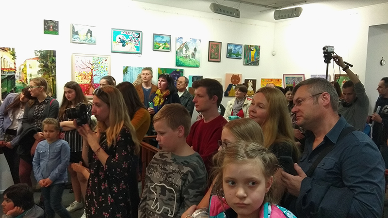 Мистецька столиця – місто Ірпінь Художня виставка «Кольорове коло 2018»