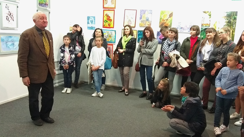 Мистецька столиця – місто Ірпінь Художня виставка «Кольорове коло 2018»