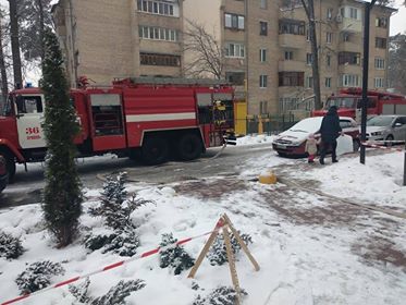 В Ірпені загорілася 12-поверхова новобудова 