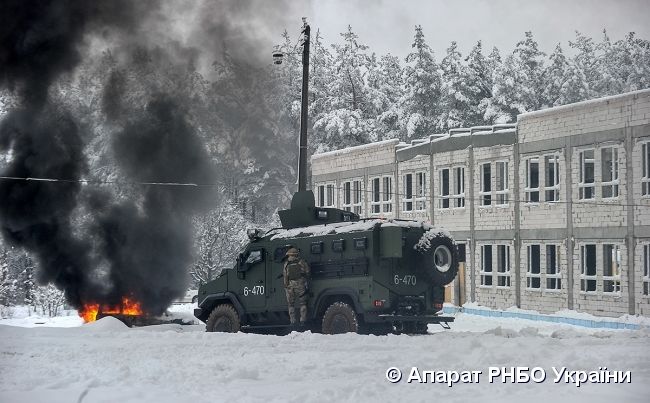 Пройшли навчання силовиків під Києвом (+фото) 