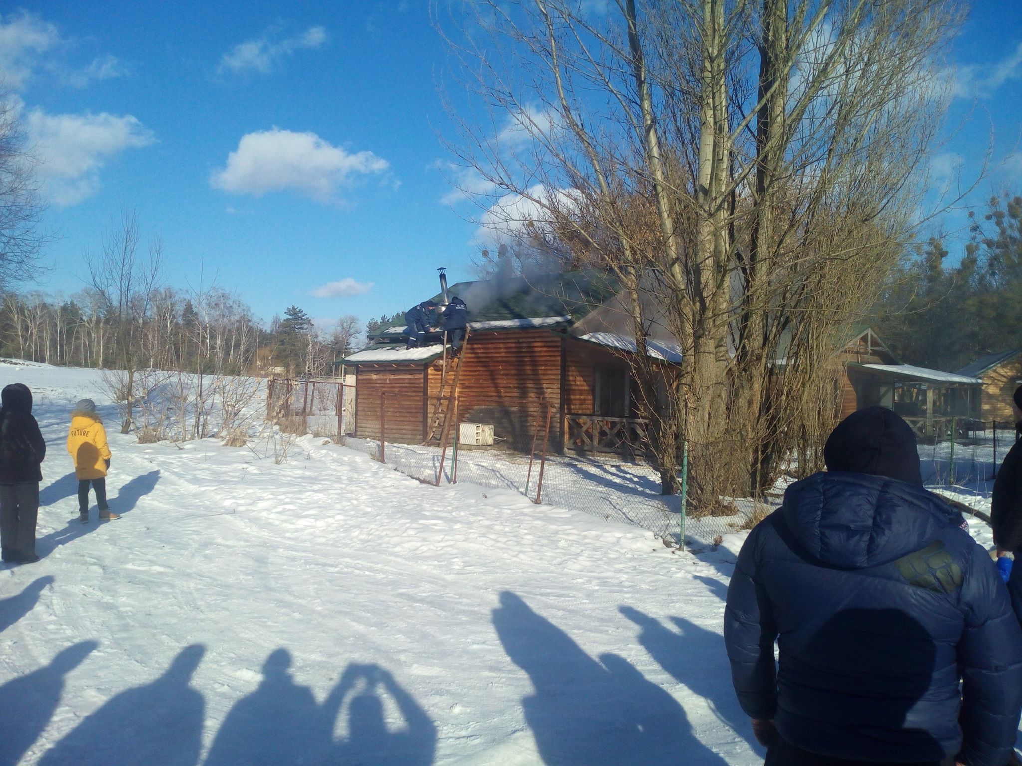 У Ворзелі на Водохреща загорівся гостьовий будинок 