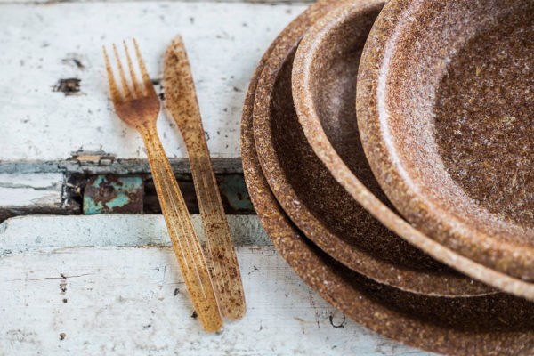 В Україні почали продавати одноразовий екологічний посуд, який розкладається за 30 днів (+ фото)