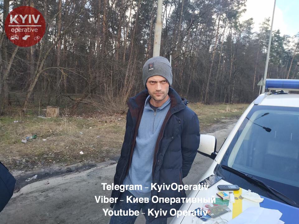 Бійка й різанина в маршрутці під Києвом (+ фото)