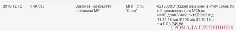 Майже два мільйони «списали» з бюджету чиновники на неіснуючу «зону вигулу собак» 