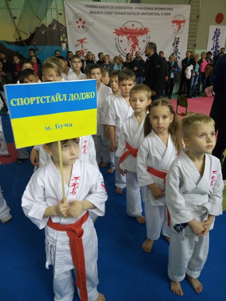 Чемпіонат з карате-до «Золотий Фінікс» пройшов у Бучі (+ фото)