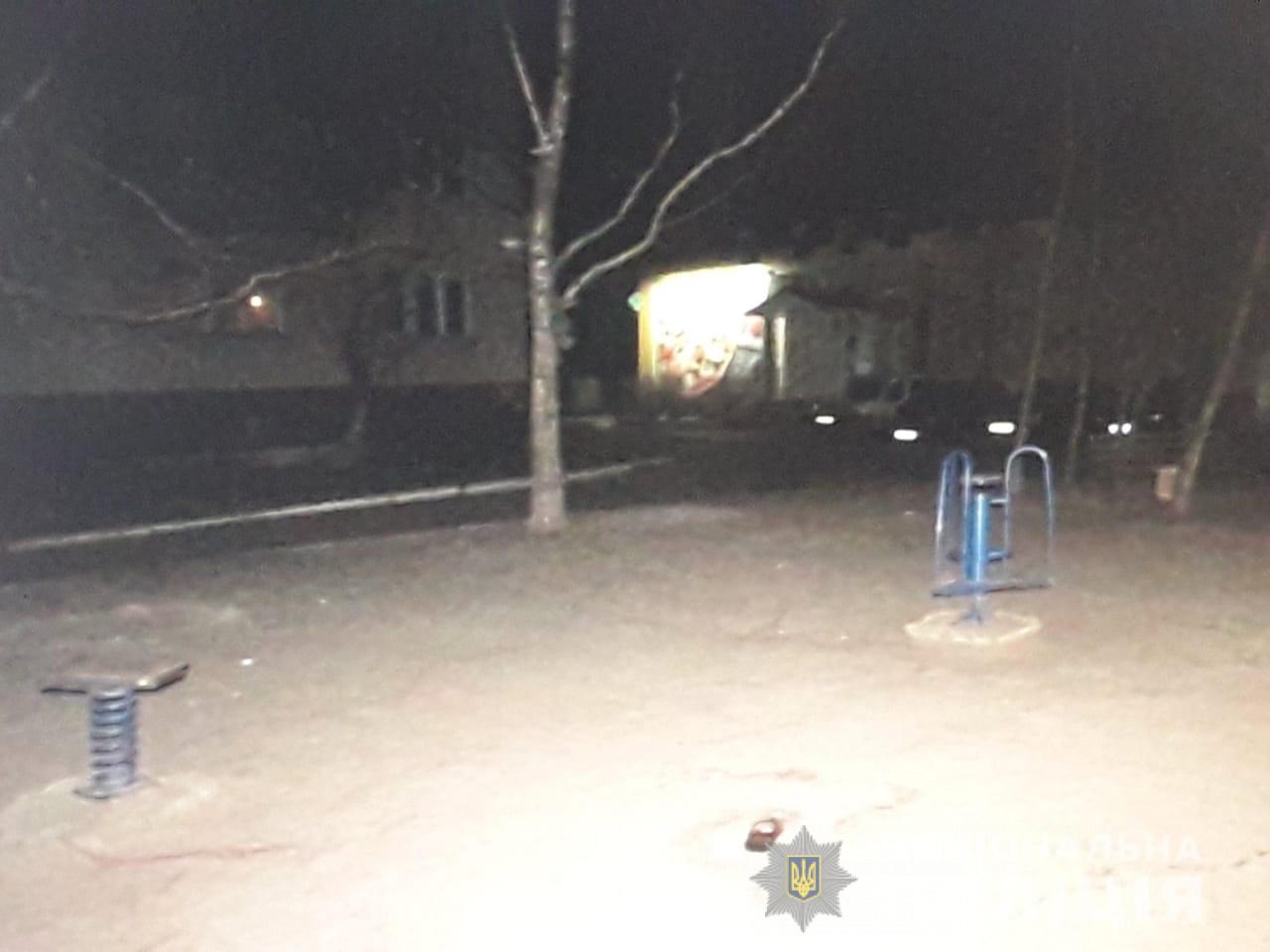 Стріляв у двох п’яних хуліганів на дитячому майданчику – один утік, другого затримали 