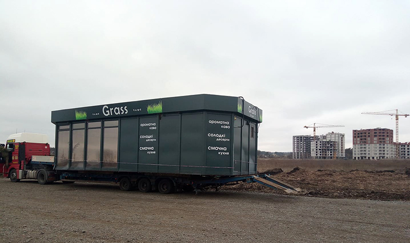 МАФіозна благодійність: ларьок Мамчура перевезли із Гостомеля у заплаву Ірпінь-річки 