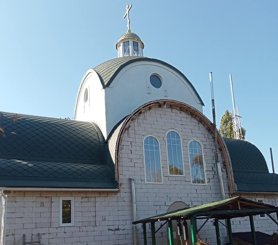 У найвищій точці Ірпеня споруджують нову церкву (+ фото)