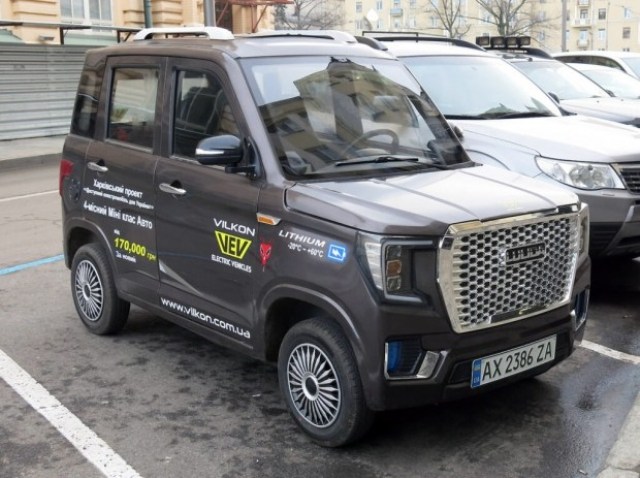 Представлено новий український електромобіль вартістю 170 тисяч гривень (+ фото) 