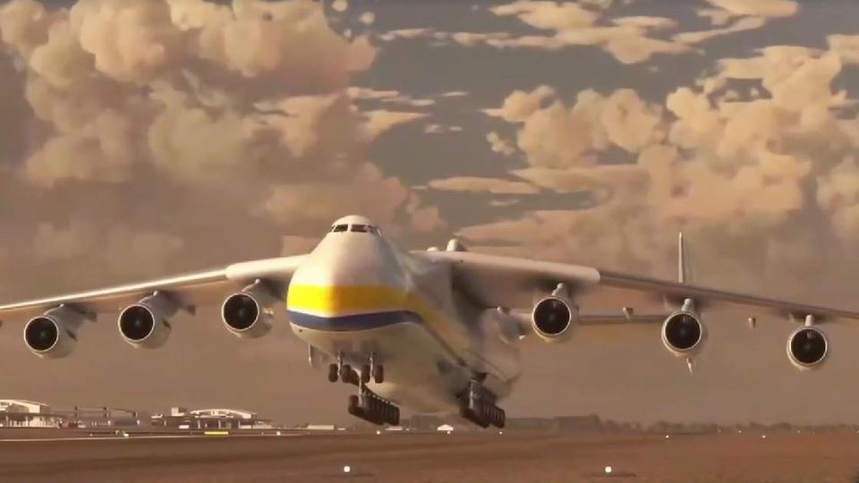 Нова комп’ютерна гра: кожен може відчути себе пілотом Ан-225 «Мрія» 