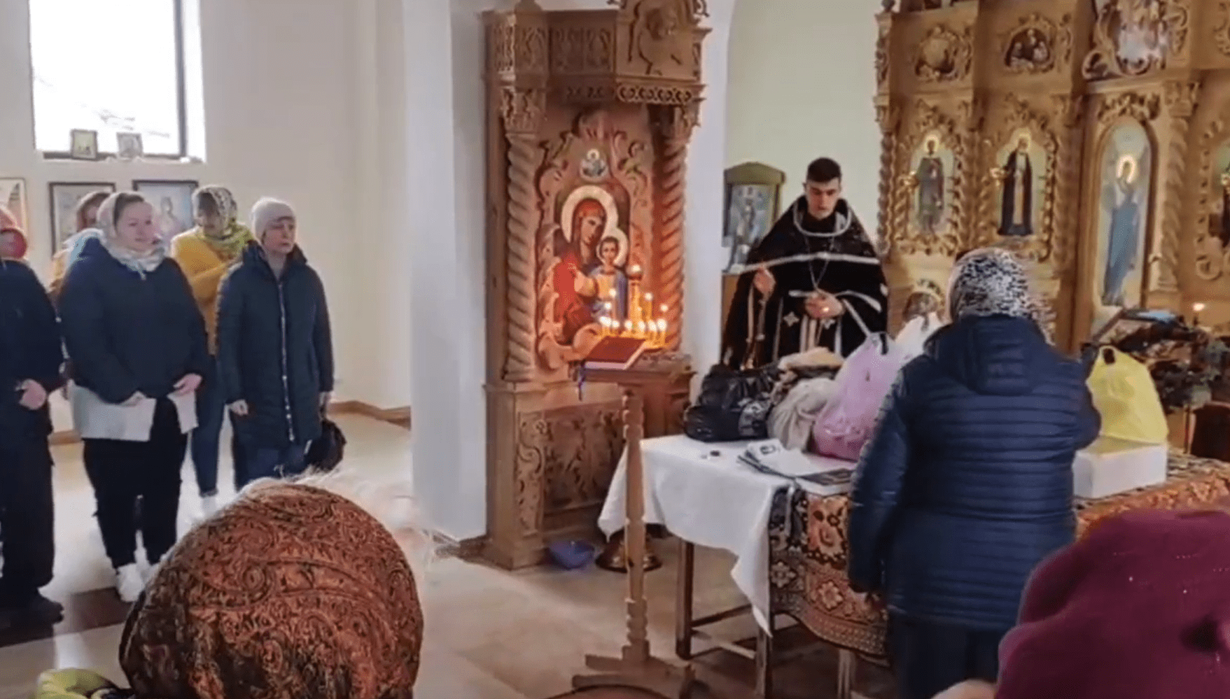 Перша служба Православної Церкви України в Блиставиці (+ відео)