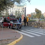 Велоперегони й автозатори на ірпінських вулицях