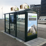 Автобусні зупинки обігріватимуться вітротурбінами