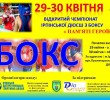 Відкритий чемпіонат Ірпінської ДЮСШ з боксу «Пам’яті Героїв»