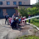 Сьогодні до пожежної частини Гостомеля завітали діти