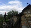 У Гостомелі згорів сарай