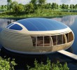 Плавучий еко-будинок на сонячних батареях