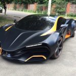 Українські умільці виготовили електричний суперкар «Химера»