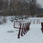 До Ірпеня прийшла справжня зима (фоторепортаж)