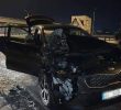 Автокрадій в Бучі умисне таранив машину поліції (+фото)