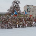 До Ірпеня прийшла справжня зима (фоторепортаж)