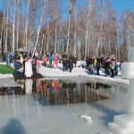 Як у Ворзелі на Водохреща святу купель приймали