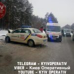 Авто поліції врізалося в Міцубусі на трасі Київ–Ірпінь (+фото)