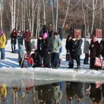 Як у Ворзелі на Водохреща святу купель приймали