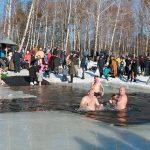 Як у Ворзелі на Водохреща святу купель приймали