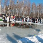 Як у Ворзелі на Водохреща святу купель приймали