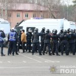 Київська поліція проводить спецнавчання, готуючись до виборів Президента України (+ фото)