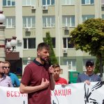 В Ірпені пройшла акція протесту проти вбивць Каті Гандзюк та нападів на інших активістів (+ фото)