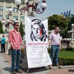 В Ірпені пройшла акція протесту проти вбивць Каті Гандзюк та нападів на інших активістів (+ фото)