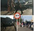 Жителі вулиці Обухівської перекрили дорогу, протестуючи проти транзиту транспорту з Ірпінської траси