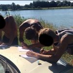 За допомогою дрона виявили браконьєрів, які наловили риби і раків на 14 тисяч грн (+ фото)