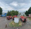 Густі клуби диму над Депутатською вулицею – у Бучі згоріли склади (+ фото, відео)