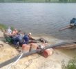 Кінь застряв у береговому піску – витягали десятеро рятувальників (+ фото)