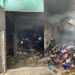 Густі клуби диму над Депутатською вулицею – у Бучі згоріли склади (+ фото, відео)