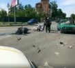 Легковик ВАЗ збив чоловіка на скутері (відео)