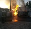 Біля Варшавської траси згоріла АЗС (+ фото)