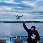 Проблему заростання водяним горіхом Київського водосховища досліджували з квадрокоптерів (фото)