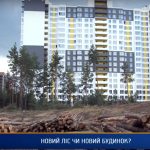Під Києвом вирубали гектар лісу, на черзі – ще півтора (відео)