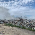 Під Києвом зайнялися гектари сміттєзвалищ