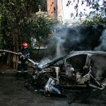 Електрокар згорів дотла після заряджання акумулятора (фото, відео)