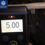 Рекорд за кермом – 5,0 проміле алкоголю: п’янючий водій не міг навіть говорити
