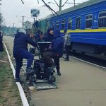 Бучу «перейменували» у Вознесенку: на вокзалі знімають новий український серіал про закоханих (+ фото)