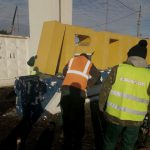 Гостомельська влада демонтувала знак із надписом «Ірпінь» (+ фото)