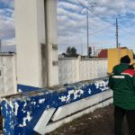 Гостомельська влада демонтувала знак із надписом «Ірпінь» (+ фото)